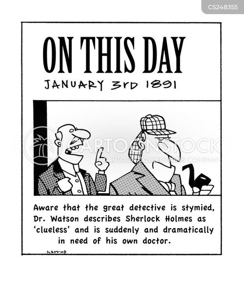 Detective Novels Cartoons and Comics funny pictures from CartoonStock