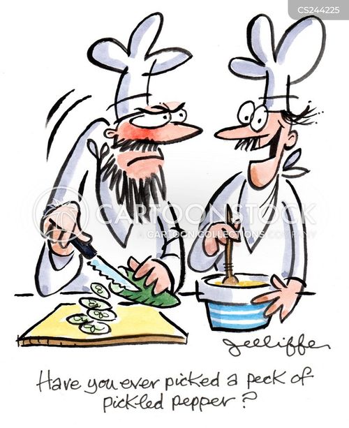Pick A Peck Of Pickled Pepper Cartoons and Comics - funny ...