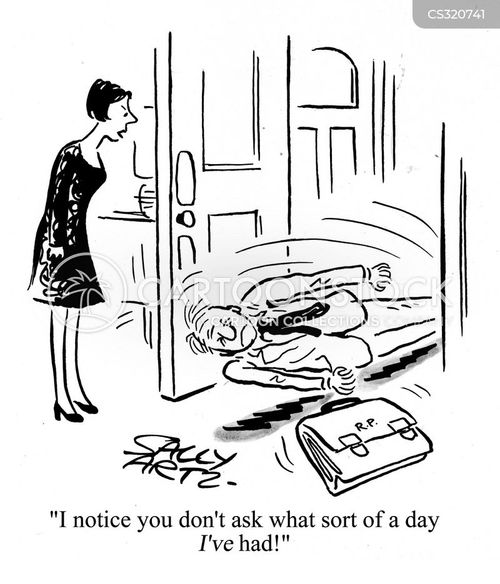 Bad Day At Work Cartoons and Comics funny pictures from CartoonStock