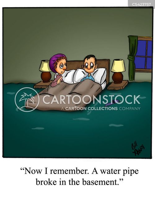 Water Pipes Cartoons and Comics funny pictures from CartoonStock