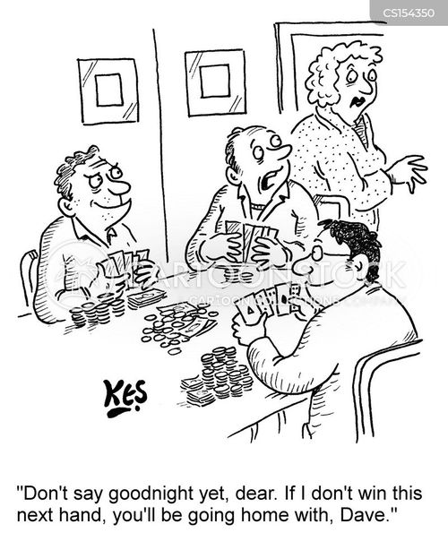 Gambling cartoon images