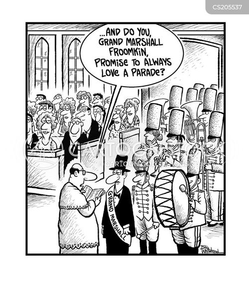 Marching Band Cartoons and Comics funny pictures from CartoonStock