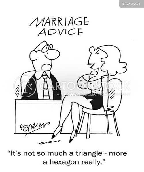 Love Triangle Cartoons and Comics funny pictures from CartoonStock
