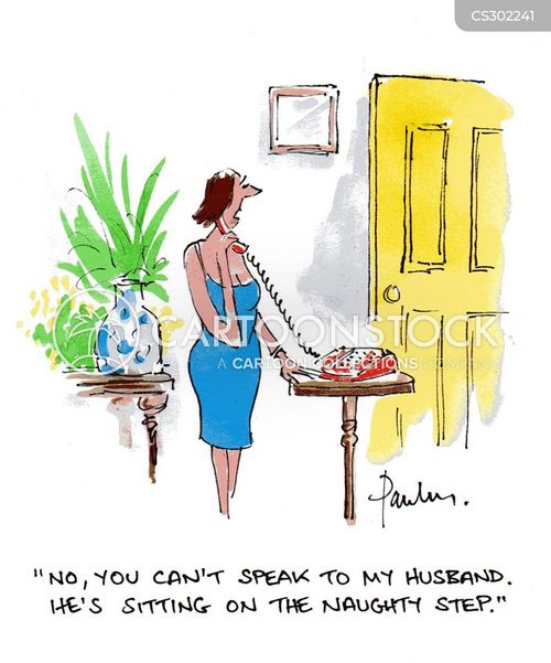 Naughty Steps Cartoons and Comics funny pictures from CartoonStock