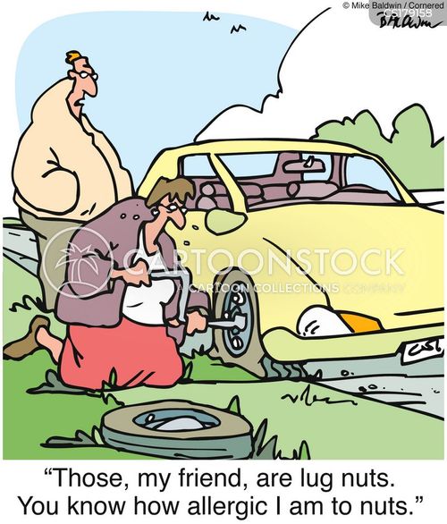 Nut Allergy Cartoons and Comics - funny pictures from CartoonStock