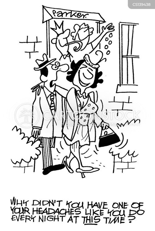 Drunk Wife Cartoons and Comics funny pictures from CartoonStock