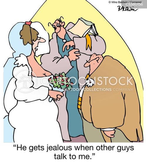 Jealous Men Cartoons And Comics Funny Pictures From Cartoonstock