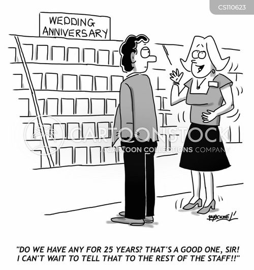 25th Wedding Anniversary Cartoons and Comics - funny pictures from