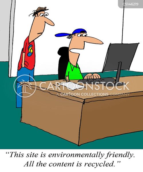 Recycling Cartoons and Comics - funny pictures from CartoonStock