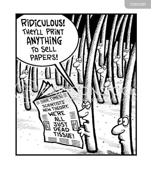 Hair Follicle Cartoons and Comics funny pictures from CartoonStock