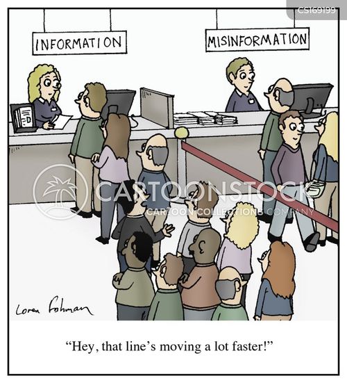 Queue Cartoons and Comics funny pictures from CartoonStock