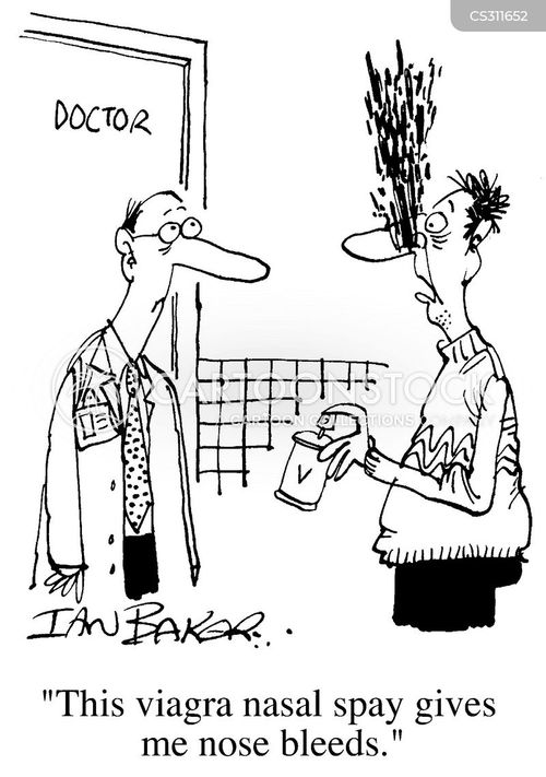 Nose Bleed Cartoons and Comics funny pictures from CartoonStock