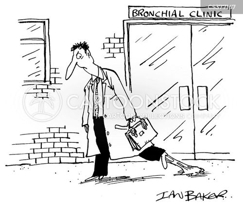 Bronchial Cartoons and Comics funny pictures from CartoonStock