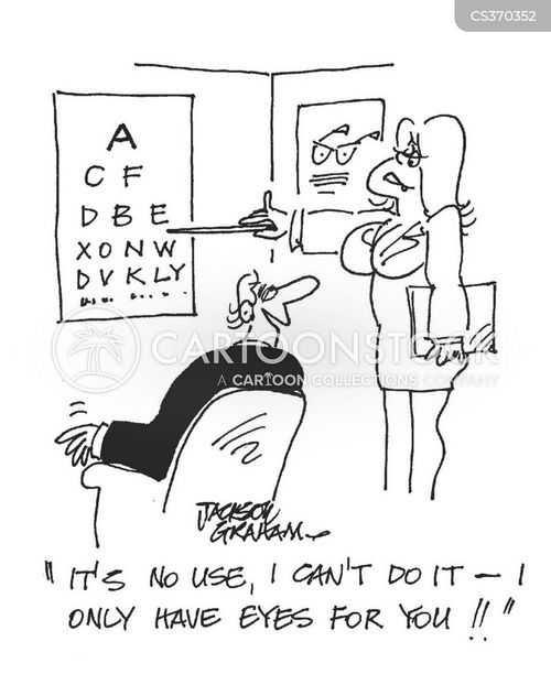 Eyes Opticians Cartoons and Comics funny pictures from CartoonStock