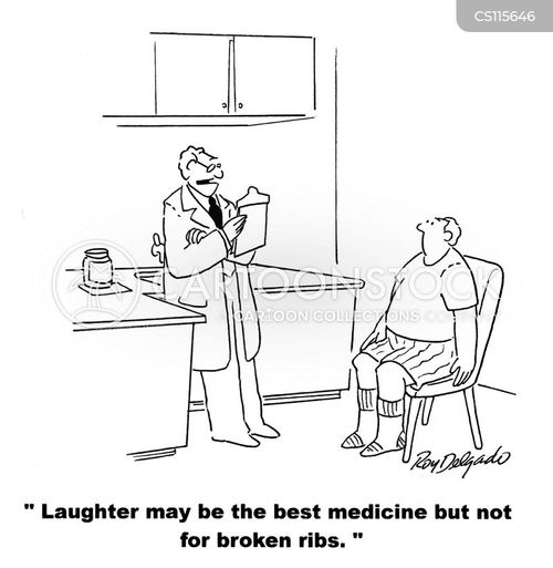 Broken Ribs Cartoons and Comics funny pictures from CartoonStock