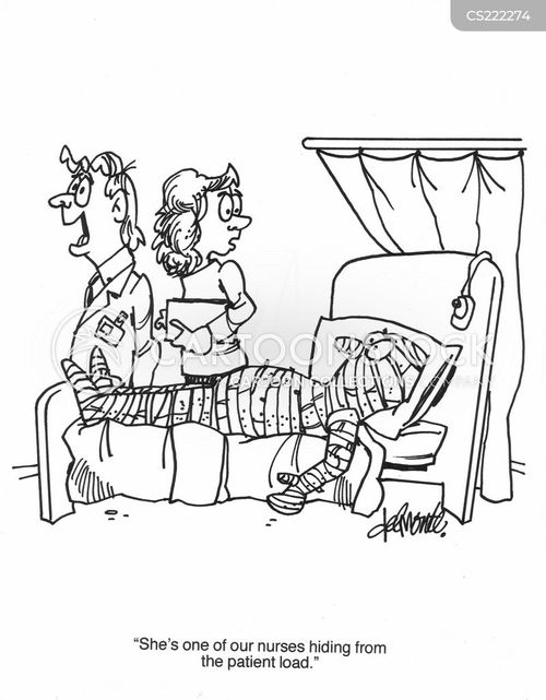 Patient Load Cartoons and Comics funny pictures from CartoonStock