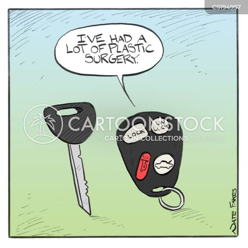 Key Fobs Cartoons and Comics funny pictures from CartoonStock