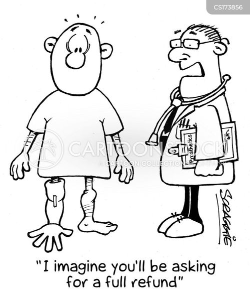 Prosthetic Cartoons And Comics Funny Pictures From Cartoonstock