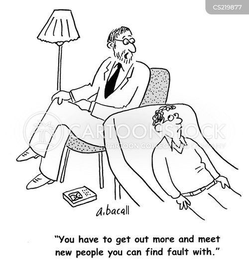 Finding Faults Cartoons and Comics funny pictures from CartoonStock