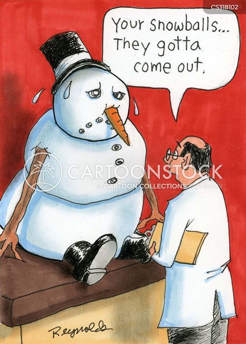 Testicles Cartoons and Comics funny pictures from CartoonStock