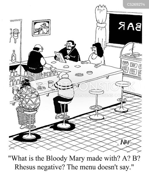 Bloody Mary Cartoons and Comics funny pictures from CartoonStock