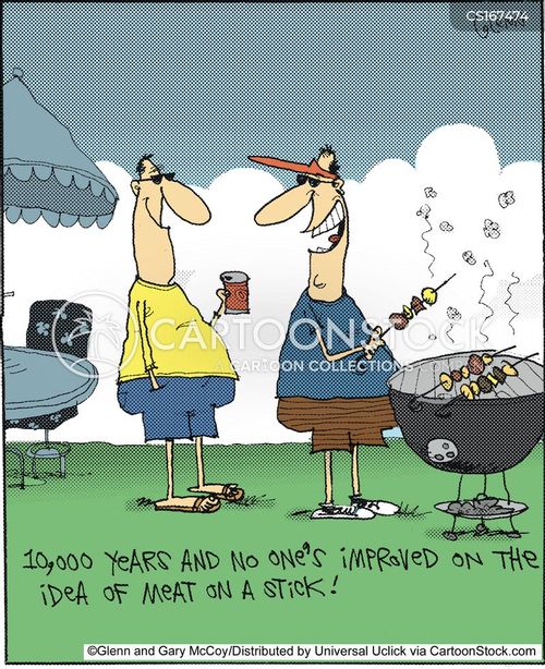 Barbecue Cartoons and Comics - funny pictures from CartoonStock