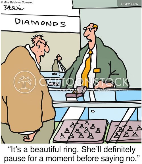 Jewellery Shop Cartoons and Comics funny pictures from CartoonStock
