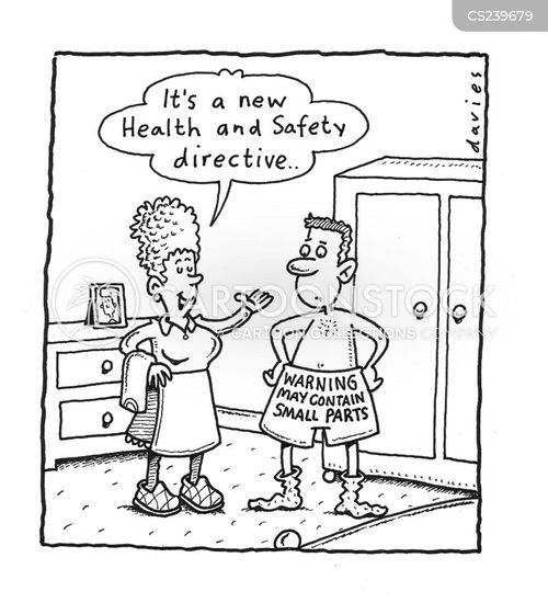 Health And Safety Warnings Cartoons and Comics funny pictures from CartoonStock