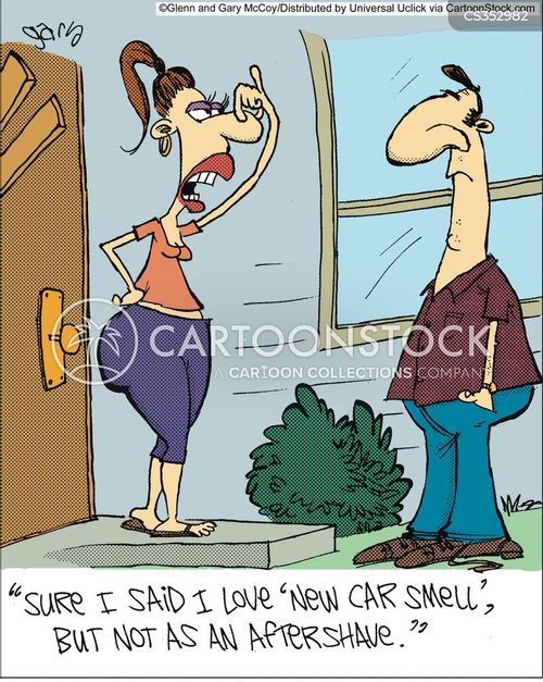 New Car Smells Cartoons and Comics funny pictures from CartoonStock