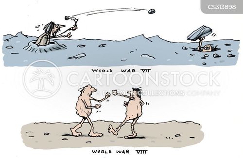 Primitive Warfare Cartoons And Comics Funny Pictures From Cartoonstock
