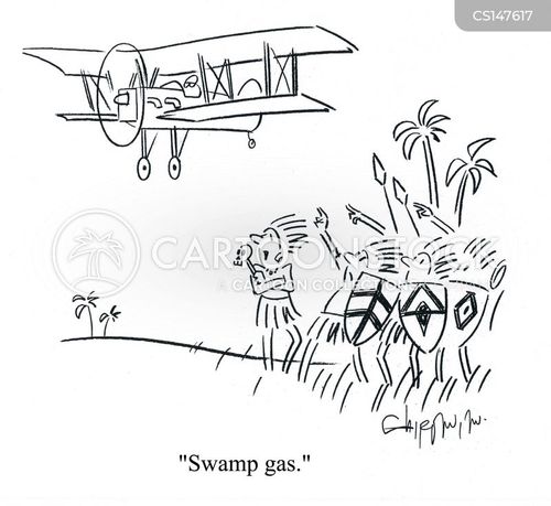 Swamp Gas Cartoons and Comics funny pictures from CartoonStock