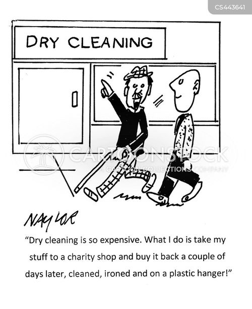 Dry Cleans Cartoons and Comics funny pictures from CartoonStock