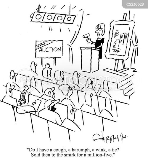 Auction Room Cartoons And Comics Funny Pictures From Cartoonstock 