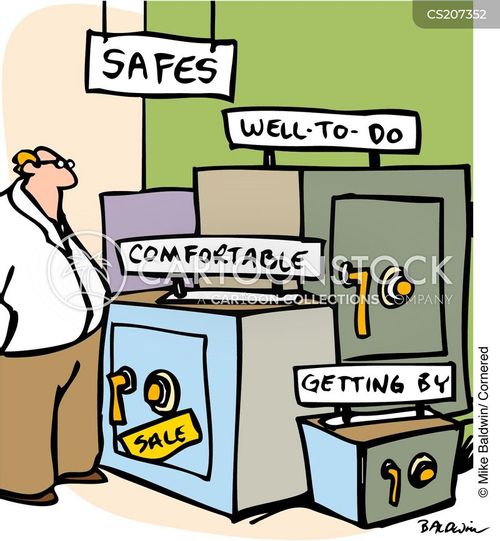 Safe Keeping Cartoons and Comics funny pictures from CartoonStock