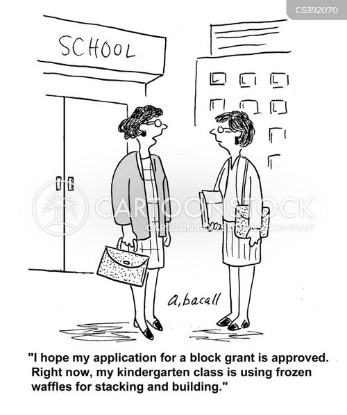 Block Grants Cartoons and Comics funny pictures from CartoonStock