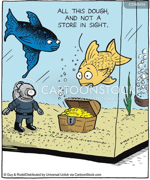 Fish Tanks Cartoons and Comics funny pictures from CartoonStock