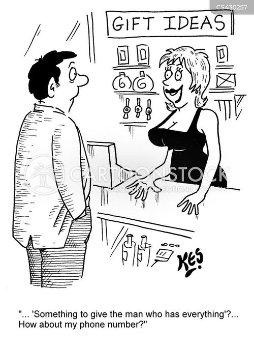 Gift Stores Cartoons and Comics funny pictures from CartoonStock