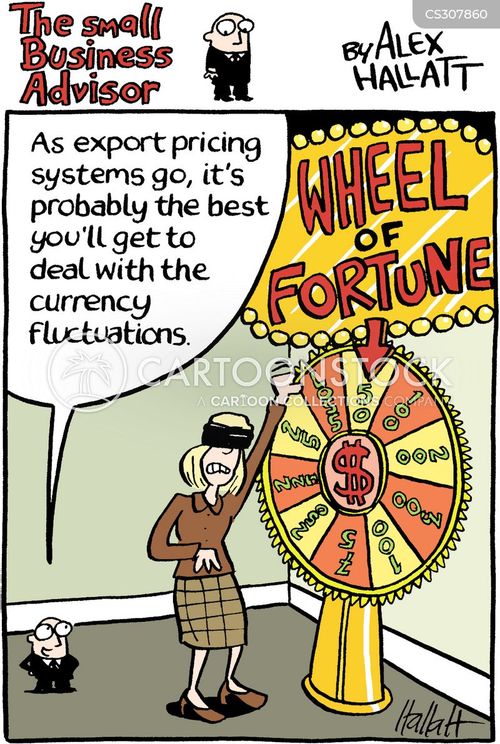 Wheel Of Fortune Cartoons and Comics funny pictures from CartoonStock