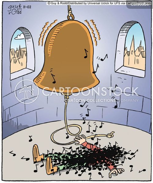 Bellringing Cartoons and Comics funny pictures from CartoonStock