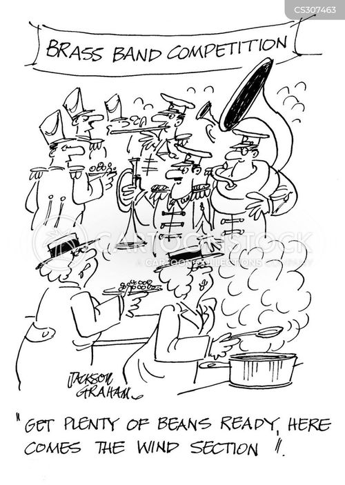 Brass Bands Cartoons and Comics funny pictures from CartoonStock
