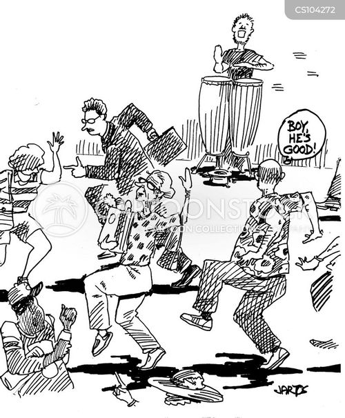 Conga Line Cartoons and Comics funny pictures from CartoonStock
