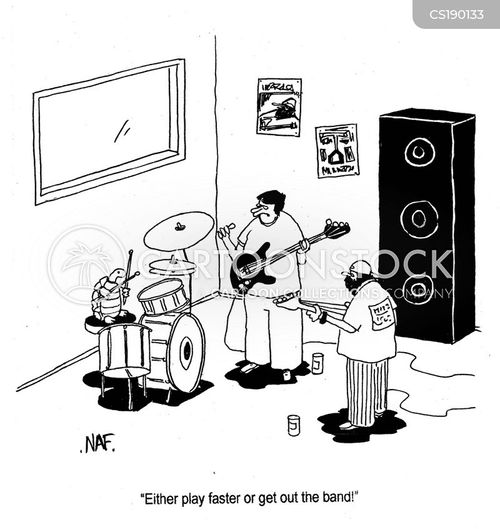 Drum Kit Cartoons and Comics funny pictures from CartoonStock
