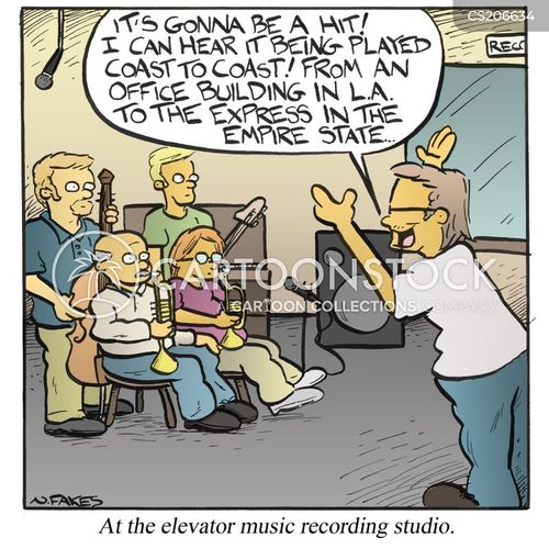Recording Studio Cartoons and Comics funny pictures from CartoonStock