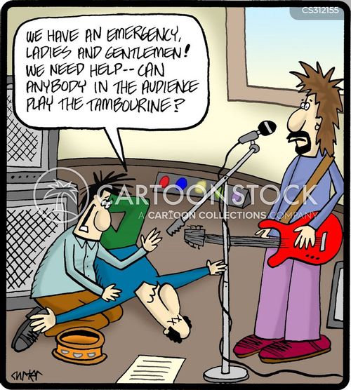 Tambourine Cartoons and Comics funny pictures from CartoonStock