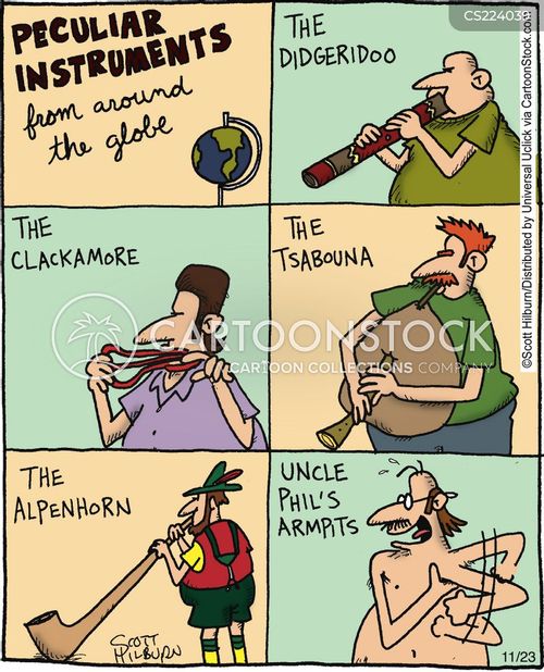 Didgeridoo Cartoons and Comics funny pictures from CartoonStock
