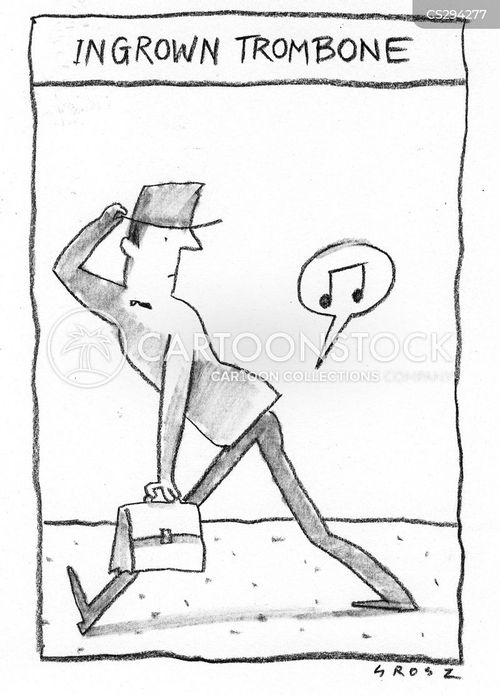 Trombones Cartoons and Comics funny pictures from CartoonStock