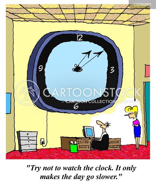 Timekeeping Cartoons and Comics funny pictures from CartoonStock