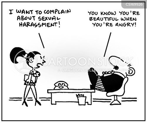 Sexual Harassment Cartoons And Comics Funny Pictures From Cartoonstock