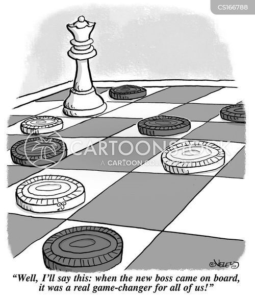 Checkers Cartoons and Comics funny pictures from CartoonStock