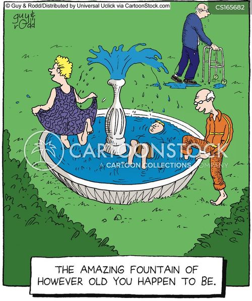 Fountain Of Youth Cartoons and Comics funny pictures from CartoonStock